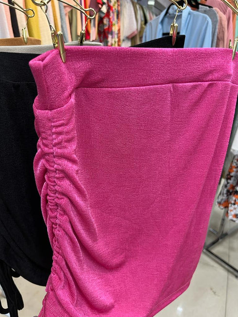 Women Sexy Cinched Mini Skirt